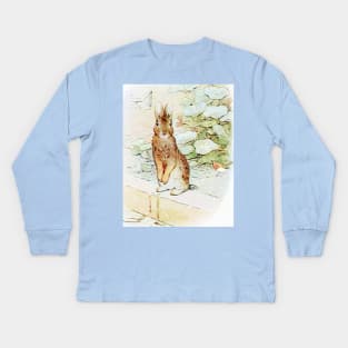 Peter Rabbit Lost in the Garden Kids Long Sleeve T-Shirt